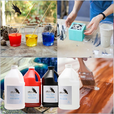De in het groot Transparante Duidelijke van de Bovenkant Houten Resina Epoxica van de Epoxyharslijst Fabrikanten van de de Prijs Vloeibare Epoxyhars