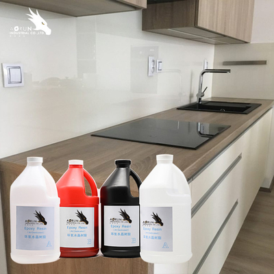 OEM 5 Gallon van Ultraviolette van de 50 Gallon Epoxyhars de Stevige Oppervlakte Weerstandsacryli