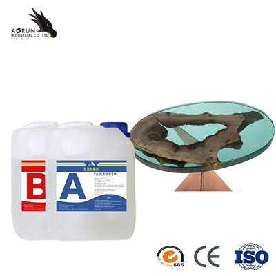 Countertop Hoogste de Deklaag100% Vaste lichamen van de Lijst Transparante Epoxyhars
