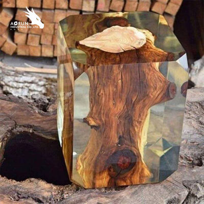 Countertop Hoogste de Deklaag100% Vaste lichamen van de Lijst Transparante Epoxyhars