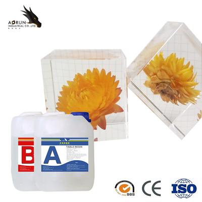 Van de het Siliconevorm van de houtbewerkings de UV Bestand Epoxyhars Transparante Epoxyhars