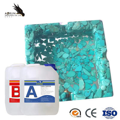Ab-de Lijmoppervlakte polijst het Zelf Nivelleren van Art Epoxy Resin High Hardness