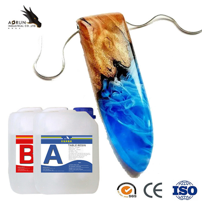 UV Bestand Art Epoxy Resin No Voc voor Art Casting Jewelry Low Heat