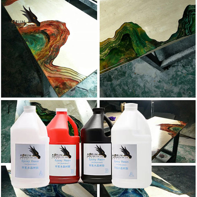 Countertop van de epoxyhars Epoxy Vloeibare Epoxyhars Epoxyhars en Verharderpleister