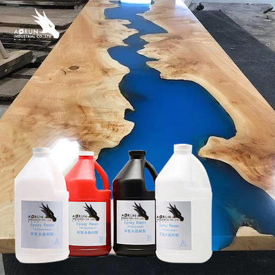 De epoxyhars Kit Coating Wood Art Work polijst Epoxycountertops DIY Lijstbovenkant