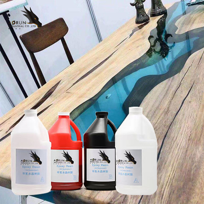 Polijst de Kunst van de de Epoxyharsdeklaag van Crystal Clear Bar Table Top Epoxycountertops DIY
