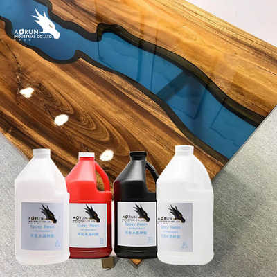 Stevige Twee Componenten Epoxyhars van Crystal Clear Art Resin Coating 100% voor Barcountertops