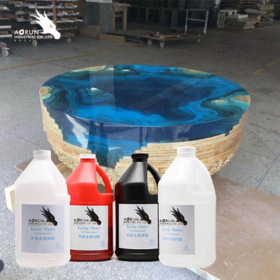Stevige Twee Componenten Epoxyhars van Crystal Clear Art Resin Coating 100% voor Barcountertops