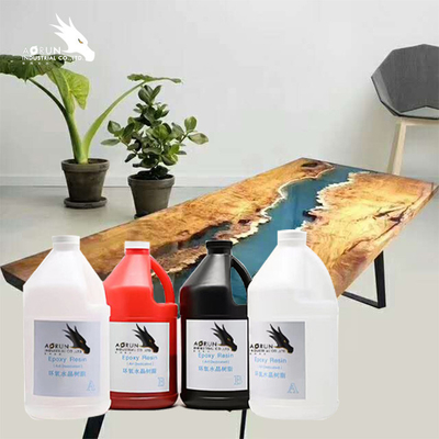 Organische 1:1ab Countertop Epoxyhars die Kleurloze Helder in Oppervlakte met een laag bedekken