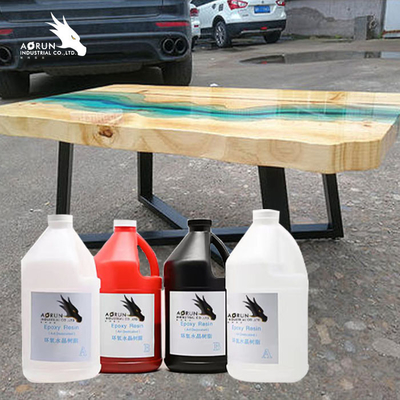 Barcountertops de Lijm Zuivere Transparant van Crystal Clear Epoxy ab van de Rivierhars