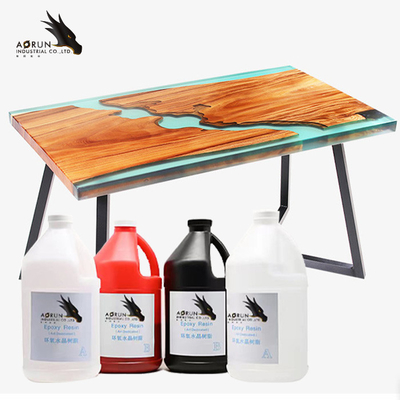 Barcountertops de Lijm Zuivere Transparant van Crystal Clear Epoxy ab van de Rivierhars