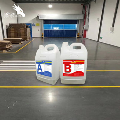 VOC Vrije Eco Vriendschappelijke Epoxyhars die het Concrete Garagevloer Schilderen met een laag bedekken