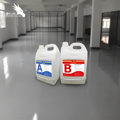 Het geurloze Vloeibare Glas giet Epoxyvloerverf diep 3D Vloersticker Epoxyvloerhars