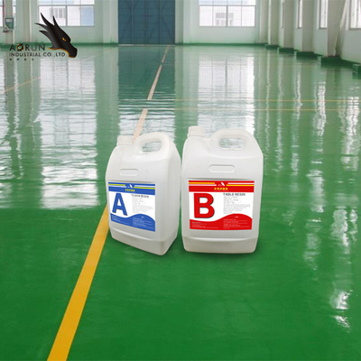 Het geurloze Vloeibare Glas giet Epoxyvloerverf diep 3D Vloersticker Epoxyvloerhars
