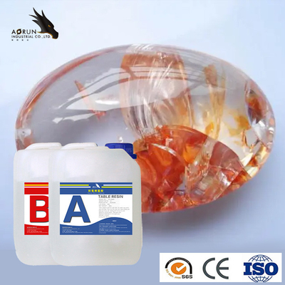 Crystal Clear Art Epoxy Resin voor Isolatie van de Antistof de Concrete Vloer