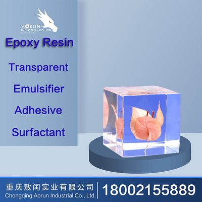 De UVambachten van Epoxyharscrystal clear curable for DIY