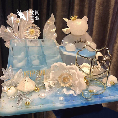 UVart epoxy transparent resin for-Aangepast Silicone