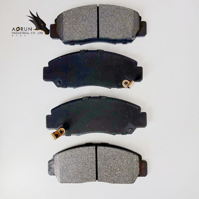 De geruisloze Hoge Prestaties van Front Wheel Brake Pads D1506