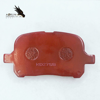 KD2758 de Remstootkussens van de autoschijf voor de Delen van Toyota Lexus Auto Brake Systems Spare
