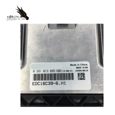 ECM de Dieselmotordelen 0281013665 EDC16C39-6.H1 van ECU