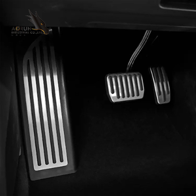 Van de de Legeringsversneller van het toebehorenaluminium de Remrust de Stootkussens van het de Voetpedaal van de Pedaalauto voor Tesla Model 3 Modely