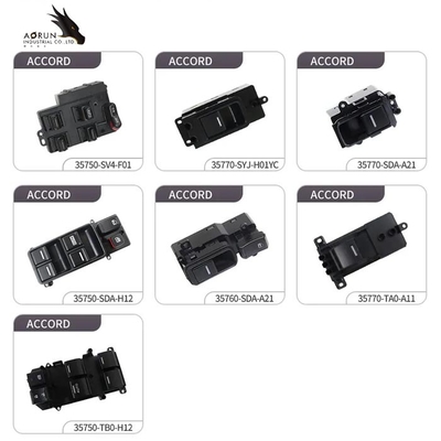 Autodeel Elektrisch Systeem Verlaten Front Power Power Window Lift-de Schakelaar van de Schakelaar 35750-sda-H12 Auto voor Honda Accord