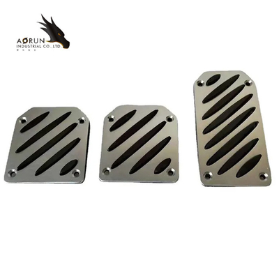 Keur van de het Aluminiumlegering van de Douane het Goedkope Goede Kwaliteit van het het Pedaalstootkussen Non-Skid Pedaal van de de Versnellervoet voor Universele Auto goed