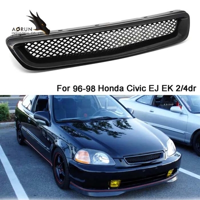 Auto Front Grill Fits For 96 97 98 99 00 01 02 03 Civ Ic EK EJ S CX JDM type-R de Uitrustingsabs van de Stijlbumper Plastiek