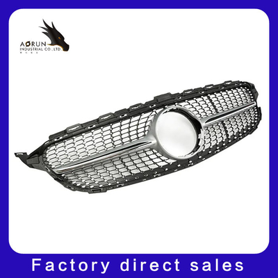 De Klasse W205 2014-2018 Diamond Style Racing Grills van autofront bumper grille grill for Mercedes Benz C
