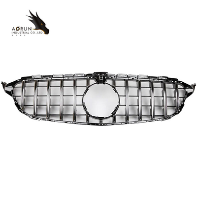 De Klasse W205 2014-2018 Diamond Style Racing Grills van autofront bumper grille grill for Mercedes Benz C