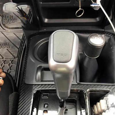 Voor van het het Leertoestel van Toyota Auto's Gepersonaliseerde van de de Verschuivingsknop de Vervangingsauto het Stileren Toebehoren