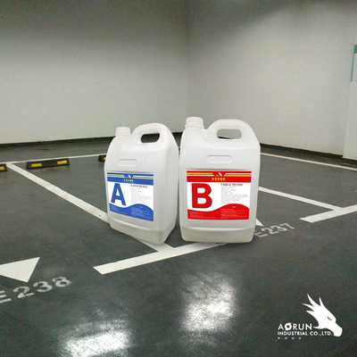 Satijn Matte Epoxy Floor Resin 150 RAL-de Verf Epoxyhars van de Kleurenvloer