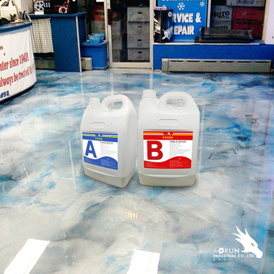 Satijn Matte Epoxy Floor Resin 150 RAL-de Verf Epoxyhars van de Kleurenvloer